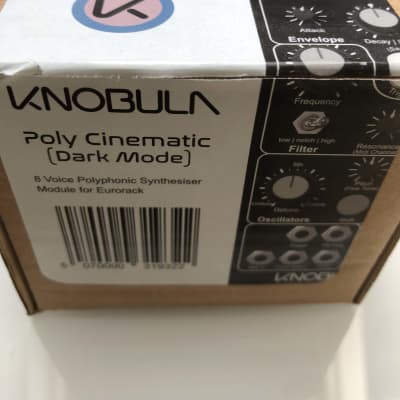 Knobula Poly Cinematic Dark Mode ユーロラック Knobula Poly Cinematic Dark Mode ユーロラック Poly Cinematic
