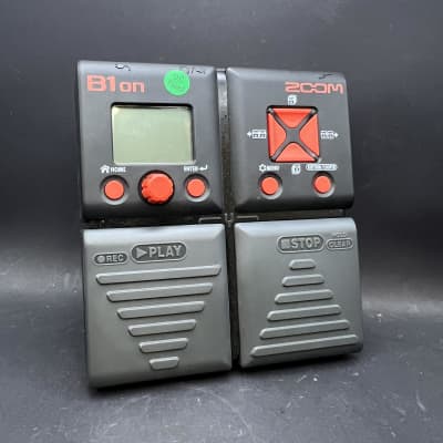 Reverb.com listing, price, conditions, and images for zoom-b1on-bass-multi-effects-pedal