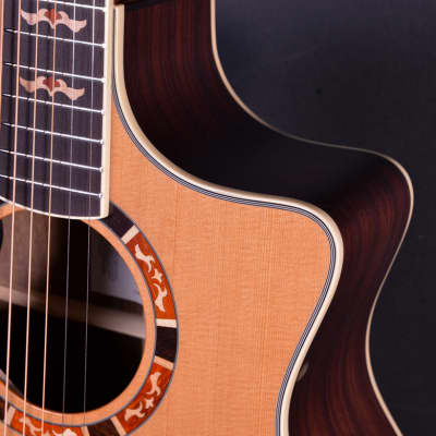 Crafter KGAE 18 SR PREMIUM GA Acoustic Guitar Top Back Solid Dual Source Pickup image 4