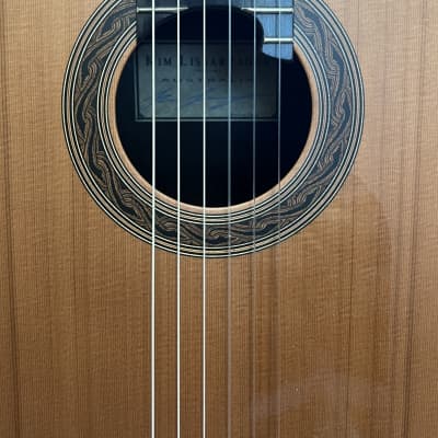 Kim Lissarrague 2022 Lattice Braced Cedar (with video!) Concert Guitar 2022 image 4