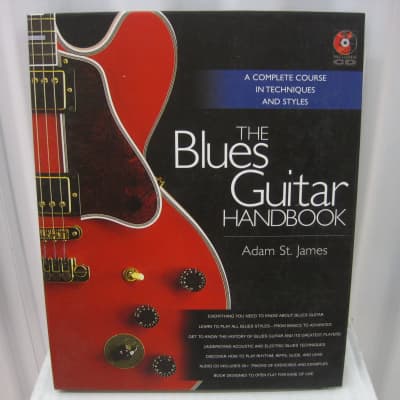 The Blues Guitar Handbook with CD by Adam St. James Book for sale