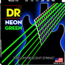 DR Strings Coated Nickel Hi-Def Green Guitar Strings, Medium, NGE-10