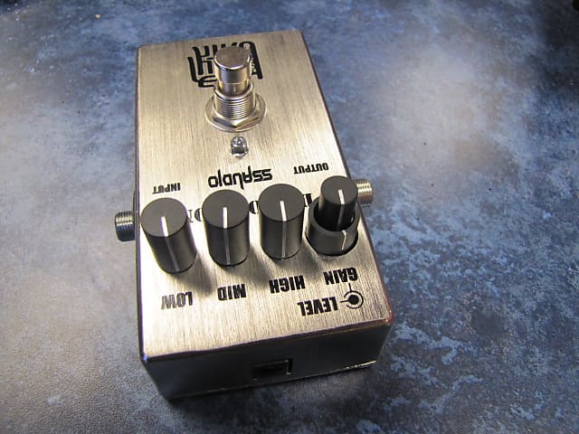 SSAUDIO Distortion Shout pedal 2020 Silver | Reverb