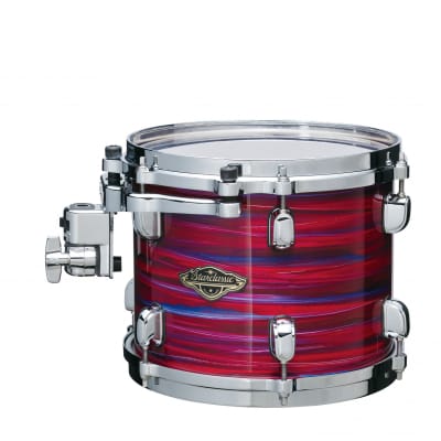 Tama WBST8A-LPO Starclassic Walnut/Birch Lacquer Rack Tom 8&quot; x 7&quot; - Lacquer Phantasm Oyster/Chrome HW image 1