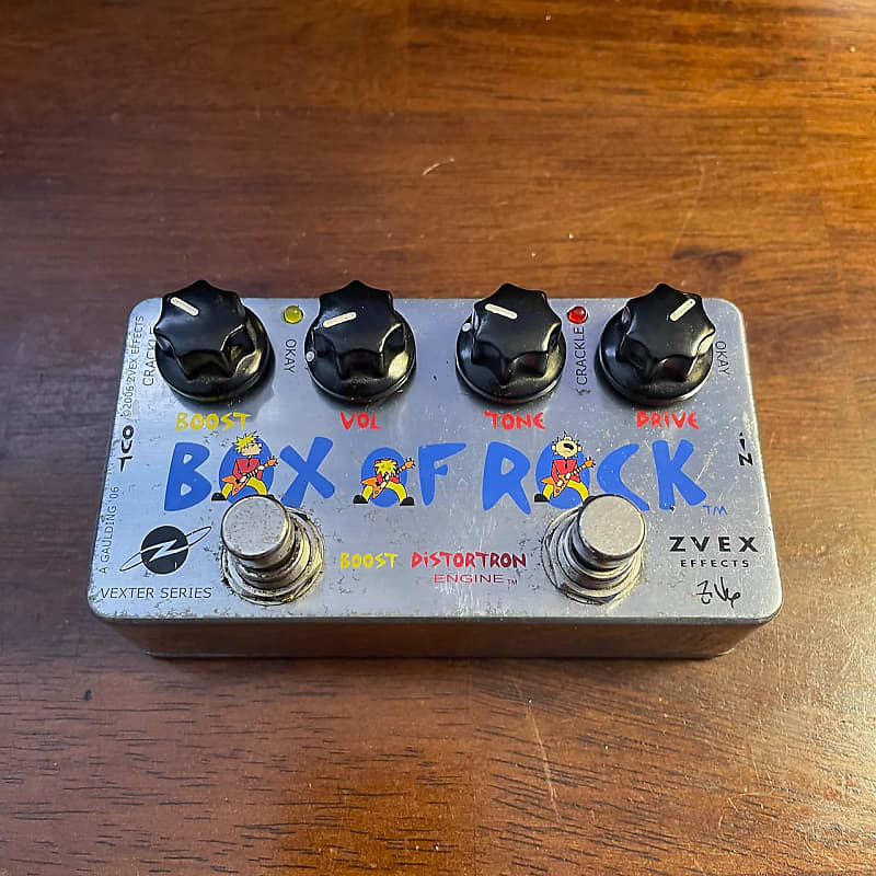 お盆特価　's effects Box of Rock mod お盆特価 's effects Box of Rock mod Zvex Box of Rock Hand