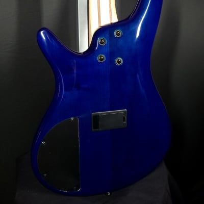 Ibanez Standard Series SR370E-SPB Sapphire Blue 4-String Bass Guitar #546 image 7