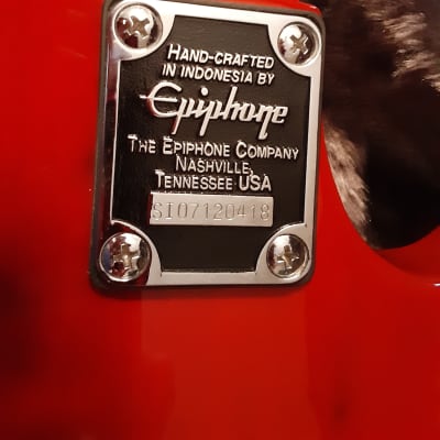 Epiphone Les Paul 100 Left-Handed 2007 Heritage Cherry Sunburst w/OHSC by Guitars For Vets image 10