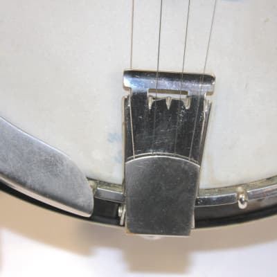 Vintage 1960's Vega Wonder Plectrum 4 String Banjo With Hard Shell Case image 6