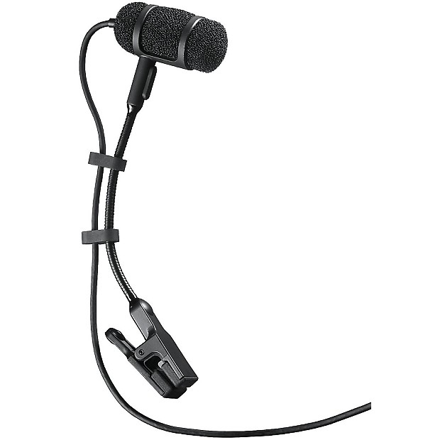 Audio-Technica PRO35c-W Clip-On Instrument Condenser Microphone image 1