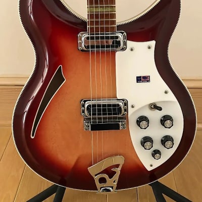 PRICE DROP-Rickenbacker 381V69-6 Yr. 1994 - Fireglow Excellent Condition FREE SHIP for sale