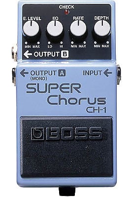 BOSS CH-1 Super Chorus Pedal - Boss CH-1 Super Chorus image 1