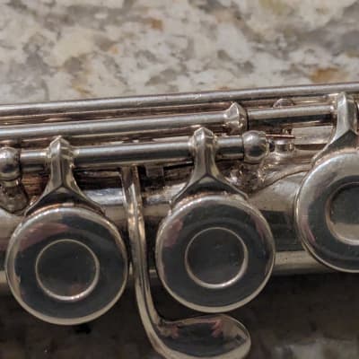 Gemeinhardt M2 1962-1965 - Silver Plated Flute 21427 Serial Number image 12