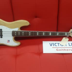 Fender American Vintage 75' Jazz Bass  2011 Natural with Rosewood fingerboard image 1