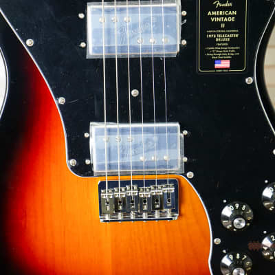 Fender American Vintage II '75 Telecaster Deluxe - 3-Color Sunburst image 5