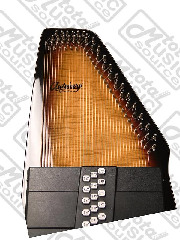 Oscar Schmidt 21 Chord Electric Autoharp, Passive Pickup, Gloss