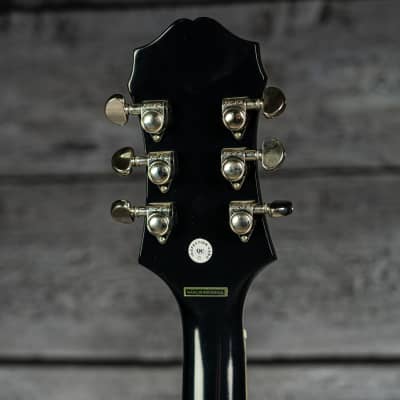 Epiphone Emperor Swingster - Black Aged Gloss image 7
