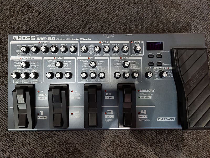 Boss ME-80 Guitar Multiple Effects