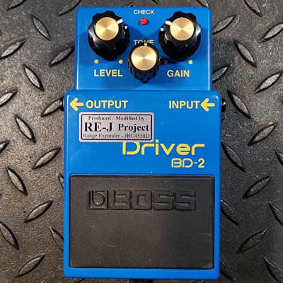 Boss BD-2 Blues Driver Overdrive w/ “Assumed” Keeley Mod