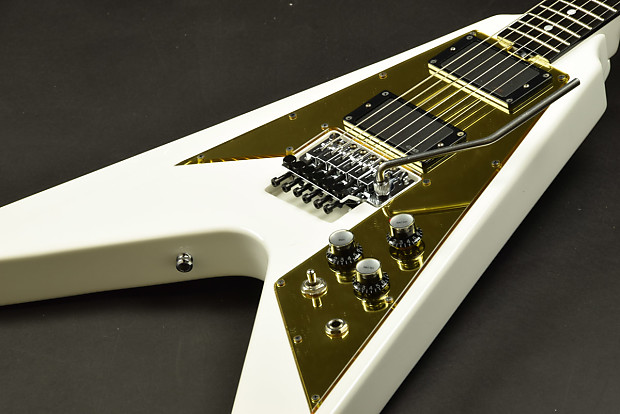 キラー・ギターズ　KG-Wishbone-V　 white Killer KG Wishbone-V Snow White | Reverb