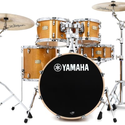 Yamaha SBP0F50 Stage Custom Birch 5-piece Shell Pack - Natural Wood
