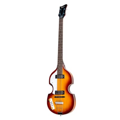 Hofner IGNITION PRO Left-Handed Violin Bass - Sunburst for sale