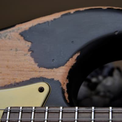 American Stand Fender Stratocaster Custom Heavy Relic Sunburst CS Fat 50's image 22