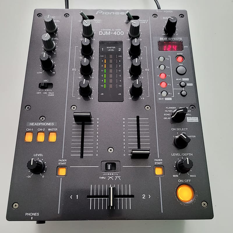 Pioneer DJ DJM-400 Professional DJ Mixer with On-board Effects & Looper