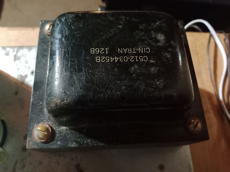 Baldwin 240 watt tube amplifier 1968 - metal stainless image 1