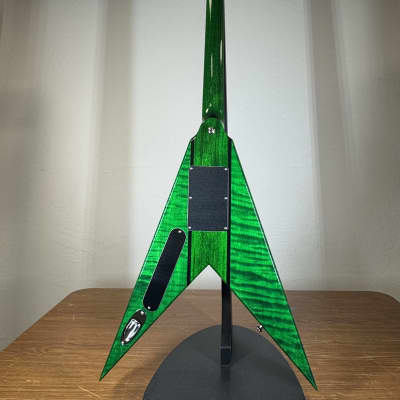 B.C. Rich Custom Shop Speed V 2025 - Transparent Green image 12