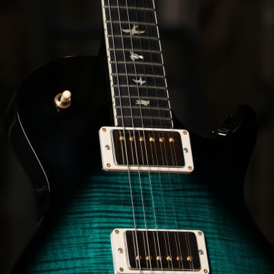 Paul Reed Smith McCarty 594 SC 10-Top Electric Guitar in River Blue Wrap Burst with Case image 3