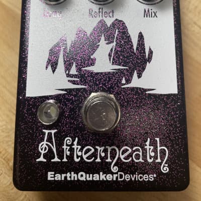 EarthQuaker Devices Afterneath v2 Purple Sparkle Limited Edition image 9