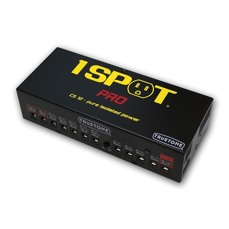Truetone CS12 1 Spot Pro 12-Output Isolated Effects Pedal Power Supply image 1