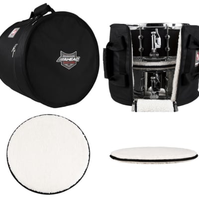 Ahead Bags - AR3016 - 16 x 14 Multi Snare/Timbale Case with 2 Stackers image 2