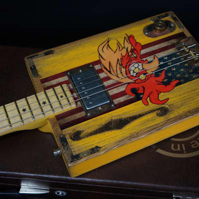 Paoletti Guitars Rooster II 4-String Guitar by C. Ameruoso image 3