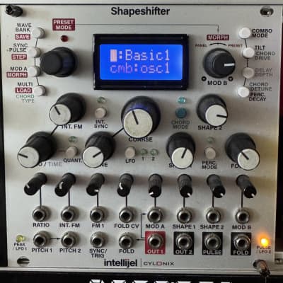 Intellijel Cylonix Shapeshifter Dual Wavetable VCO Eurorack