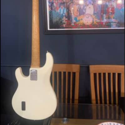 Music Man StingRay 5-String Dual Coil Bass Neck Pickup mid 90s white image 5