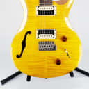 PRS Paul Reed Smith SE Custom 22 Semi-Hollow Santana Yellow Electric Guitar