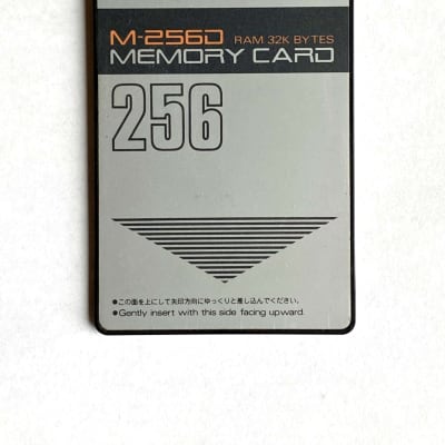 Roland M-256D RAM Memory Card (w/ Orig Patches) for D-50, D-550 (Tested verified)
