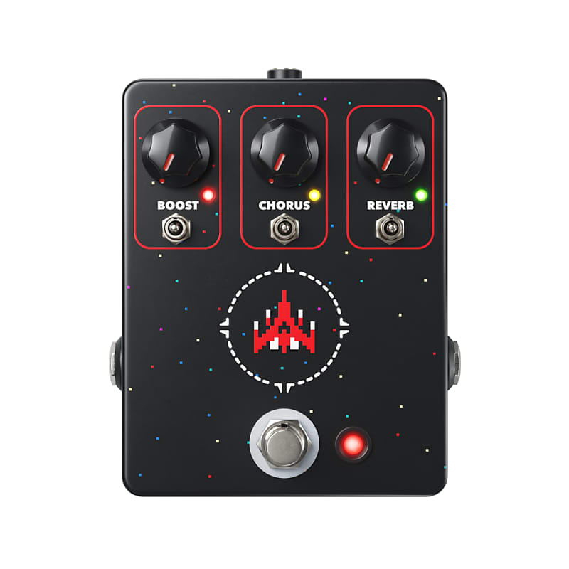 JHS Space Commander Boost Chorus Reverb Pedal Reverb