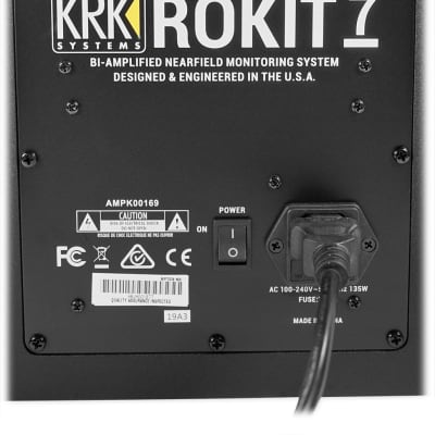 KRK ROKIT 7 G4 7" Bi-Amped Active Powered Studio Monitor Speaker RP7-G4 RP7G4 image 4