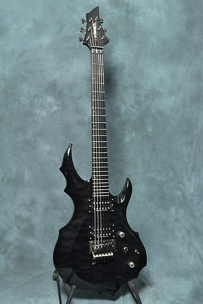 EDWARDS E-FR-145GT/QM See Thru Black | Reverb