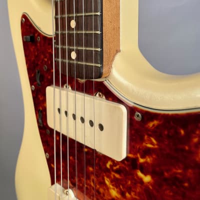 Fender Jazzmaster 1959 Pearl White Refin image 10