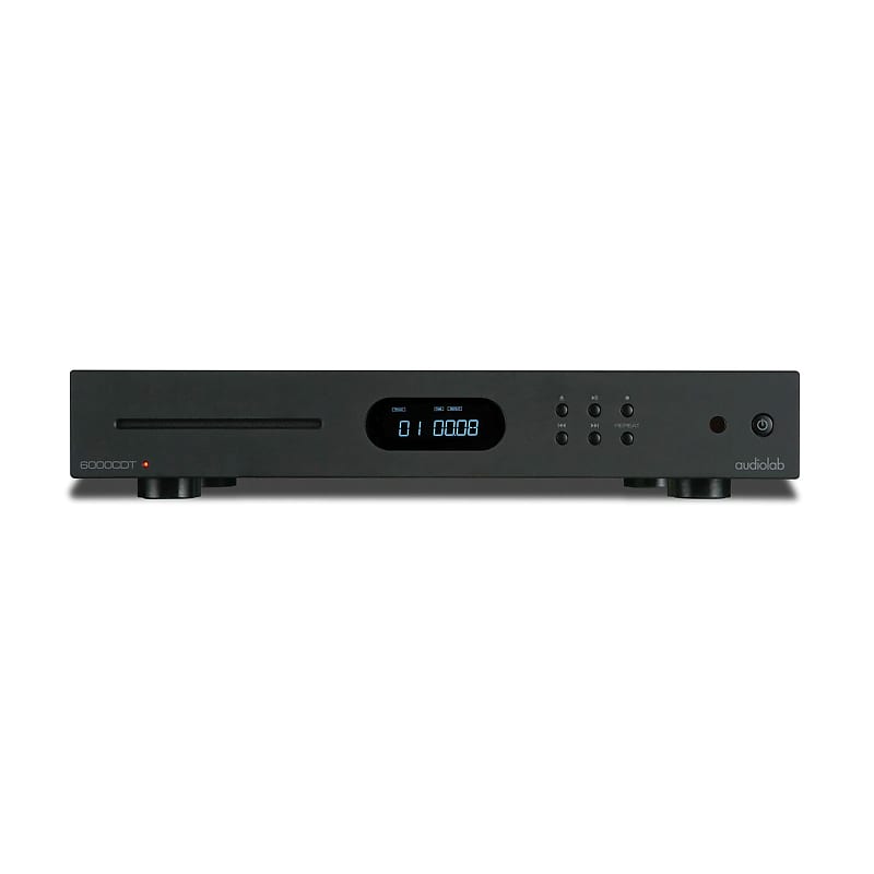 Audiolab: 6000CDT CD Player - Black - (Open Box Special) | Reverb