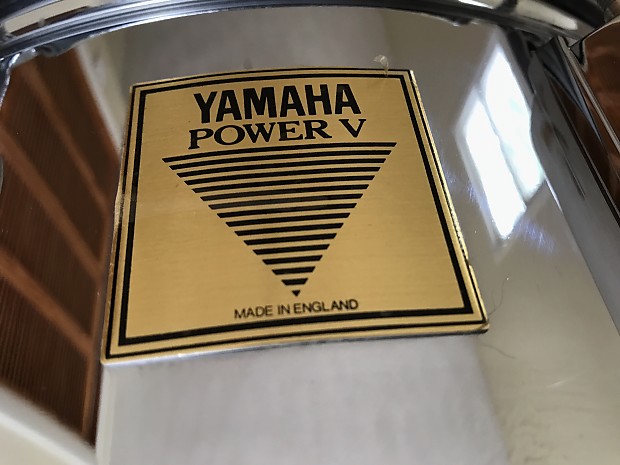 Yamaha Power V 6.5x14 Snare Drum 80s/90s Made In England