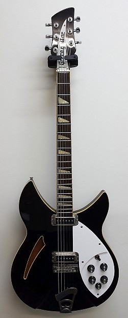 Greco RG-80 Semi-Hollow Gloss Black | Reverb