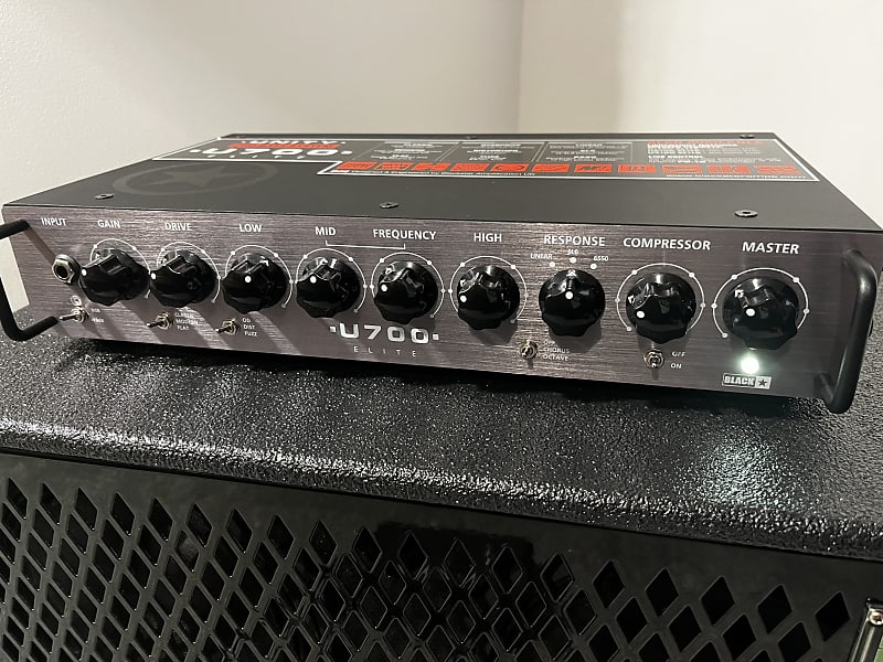 Blackstar Unity U700H Elite 700-Watt Bass Amp Head 2020 - Present - Black image 1