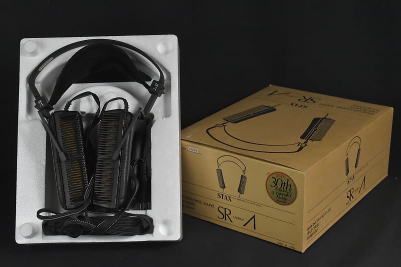 STAX SR-Λ Lambda Semi-Panoramic Sound Electrostatic Earspeaker 