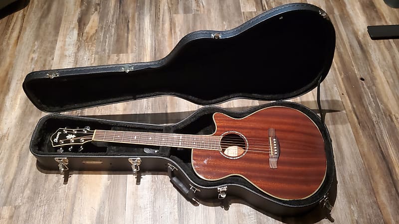 Ibanez AEG12II-NMH Beginner Guitar w/ Hard Case | Reverb