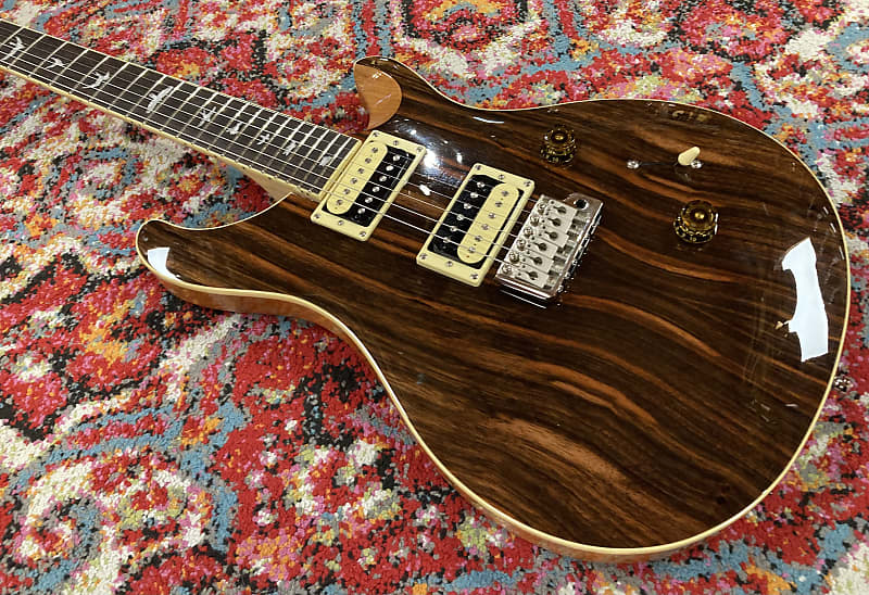 PRS SE Custom 24 Zebrawood 2017 - 2019 | Reverb