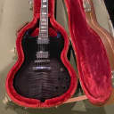 2021 Gibson SG Modern, Trans Black Fade | Demo  Ebony fretboard push pull pots, coil split flame top